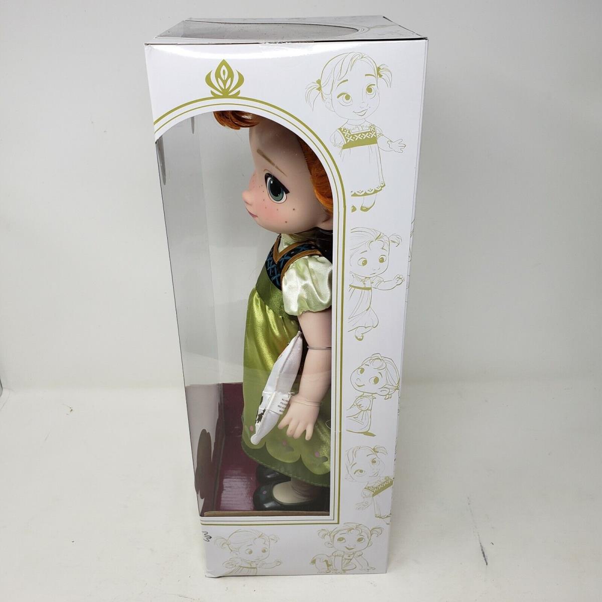 Disney Store Animators` Collection Series 16 Anna Doll Toddler Frozen Movie Nos