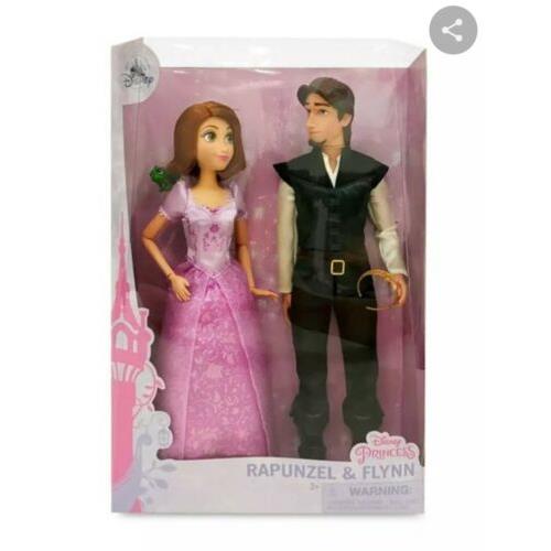 Disney Store Rapunzel Flynn Classic Doll Set 11 1/2`` / 12``