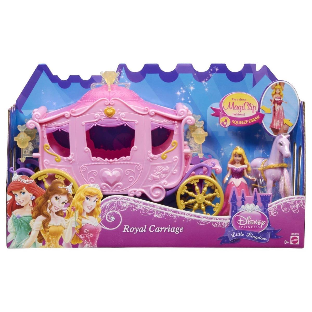 Disney Princess Aurora Sleeping Beauty Royal Carriage Playset W5929