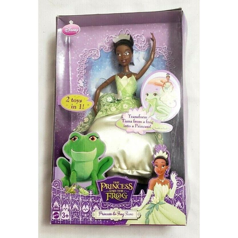 Mattel 2009 Disney The Princess Tiana The Frog African American Doll