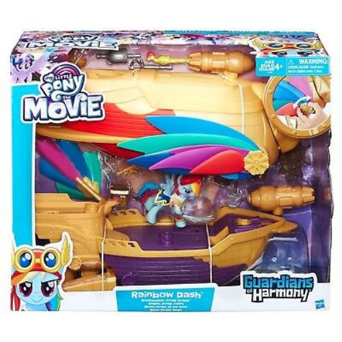 My Little Pony The Movie Rainbow Dash Swashbuckler Pirate Airship