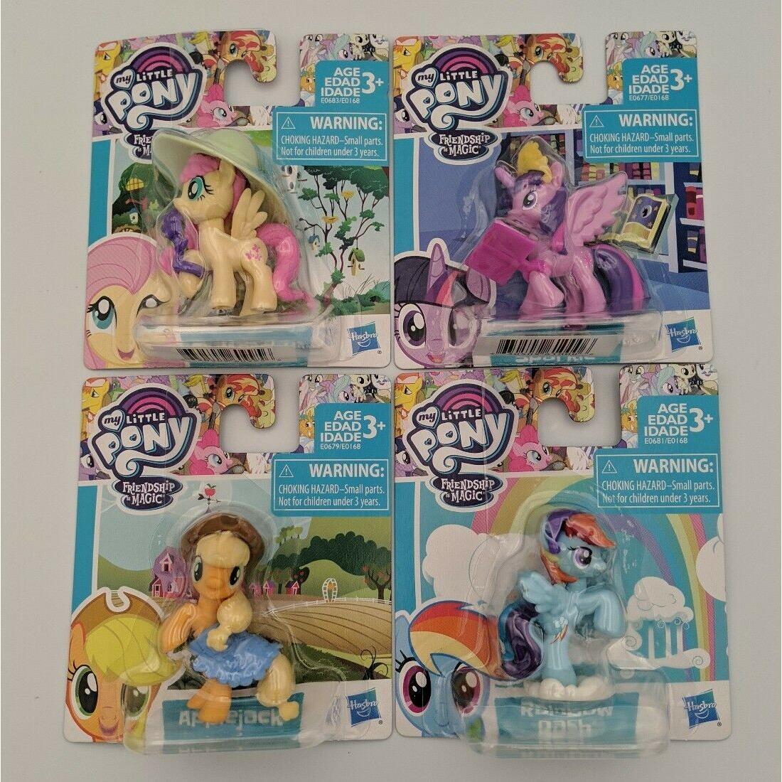 12 My Little Pony Mlp Story Figures In Case 3 Sets of 4 Figures