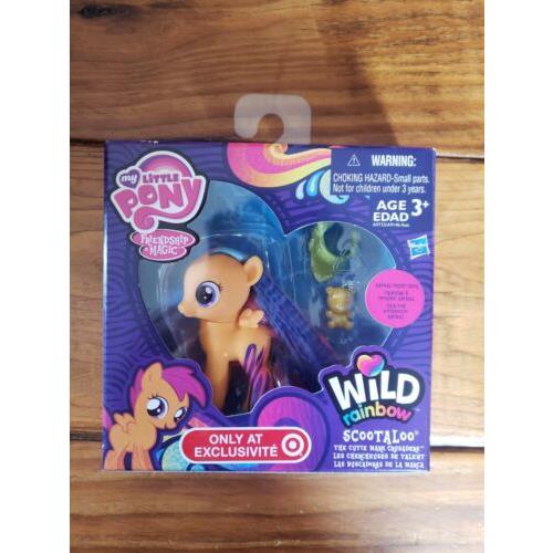 Hasbro Mlp G4 My Little Pony Brushable 2014 Wild Rainbow Target Scootaloo