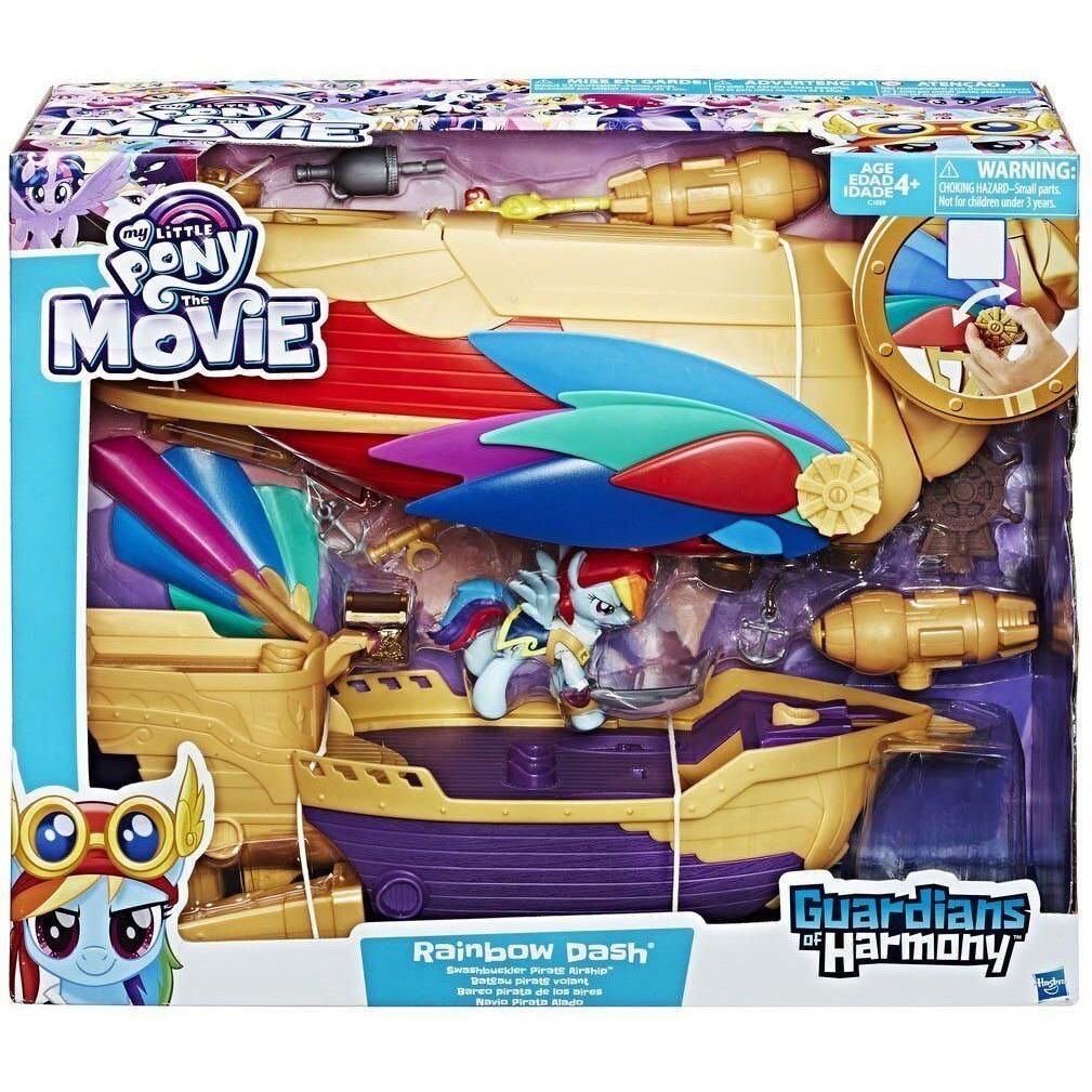 My Little Pony The Movie Rainbow Dash Swashbuckler Pirate Ship Airship