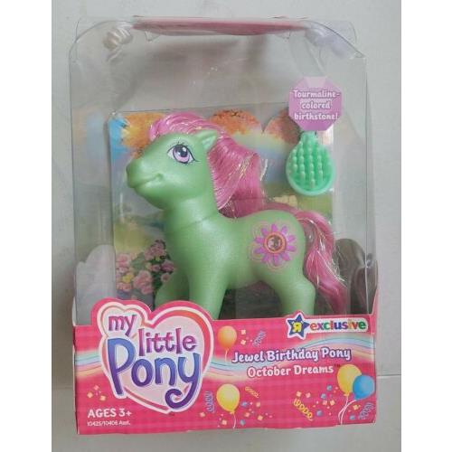 Hasbro MY Little Pony Jewel Birthday Pony October Dreams Toys R US EX R108
