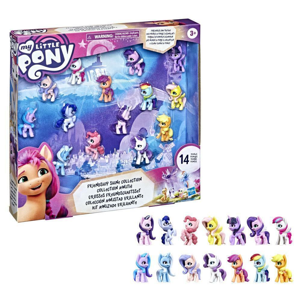 Hasbro My Little Pony Generation Friendship Shine Collection Sunny Izzy Argyle Dash