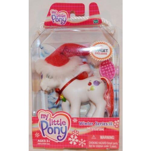 Mib My Little Pony G3 Target Exclusive Winter Series II Mistletoe Hasbro 2004