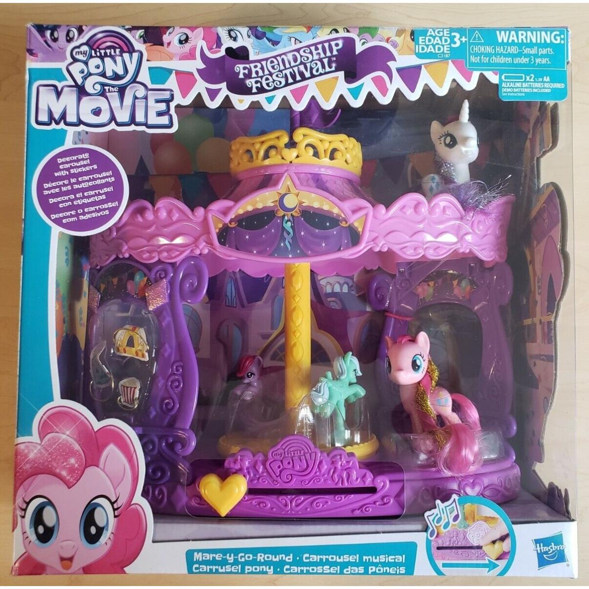 My Little Pony The Movie Friendship Festival Musical Merry-go-round Carrousel