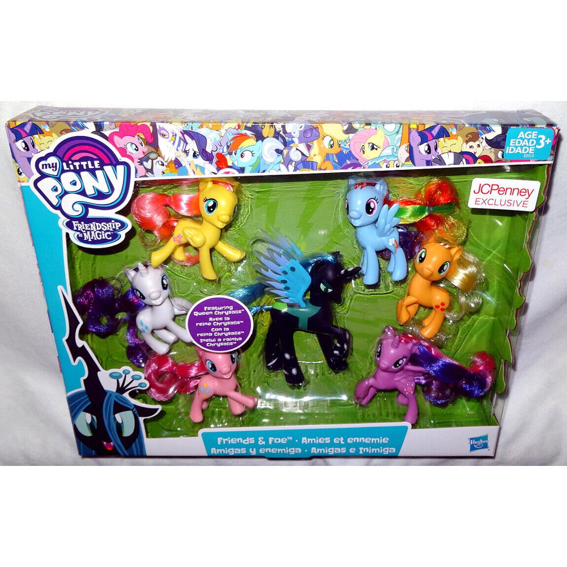 My Little Pony Friends Foe Set Mib Jcpenney Exclusive Friendship Is Magic Toy