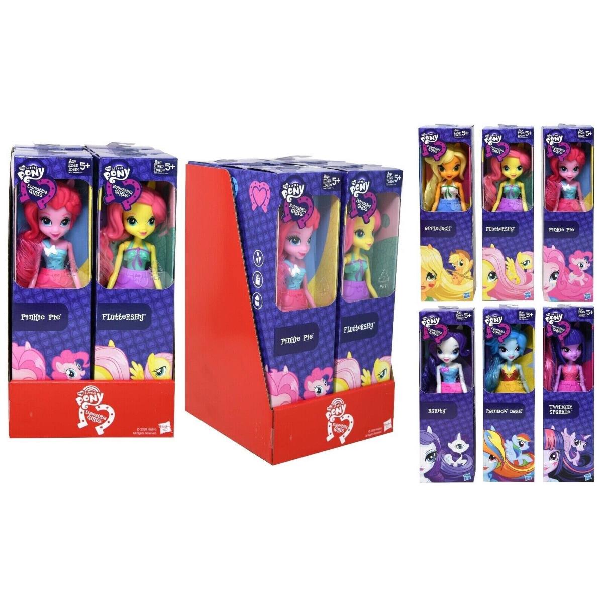 Hasbro B5395 My Little Pony Equestria Dolls 9 All 6 in Pdq