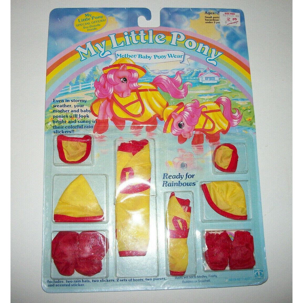 MY Little Pony Mlp Vintage Ready For Rainbows Nrfb Hasbro