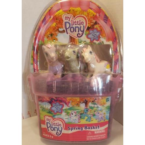Hasbro My Little Pony Easter Basket Spring Breeze Lulabelle Dainty Daisy G3 i