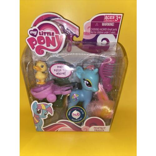 My Little Pony Dewdrop Dazzle Friendship is Magic Pet Wagon Hasbro 2010 Moc
