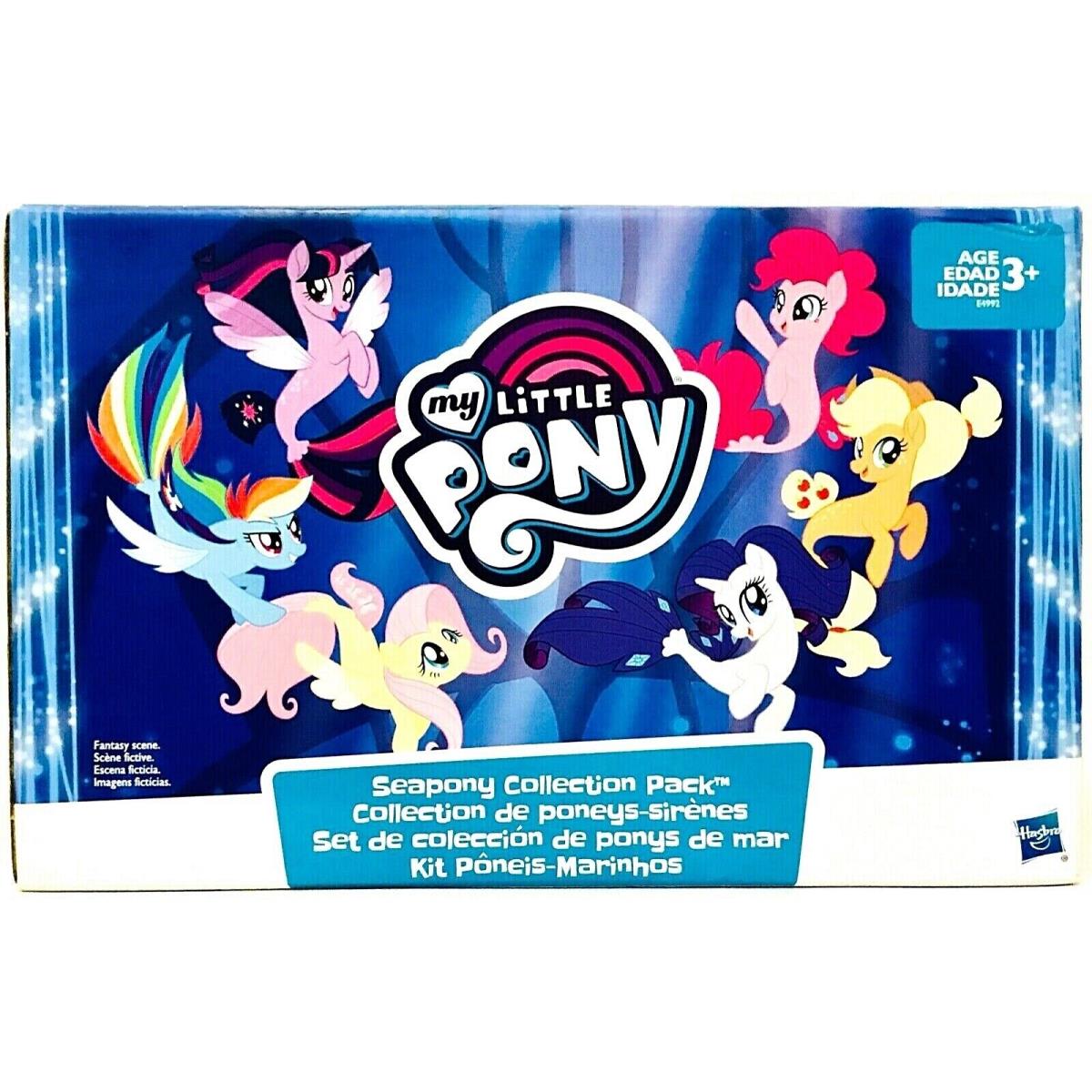 Hasbro My Little Pony Seapony Collection Pack Includes 6 Seapony Figures 3 Up
