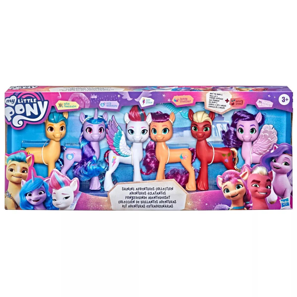 Hasbro My Little Pony: A Generation Shining Adventures Collection Set 6 Ponies