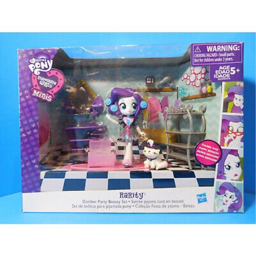 My Little Pony Equestria Girls Mini Rarity Slumber Party Beauty Set