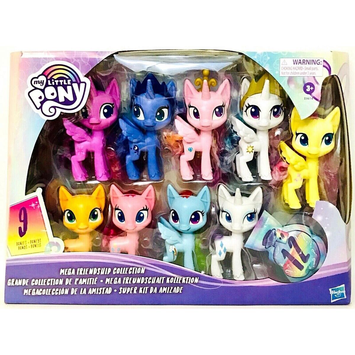 Hasbro My Little Pony Mega Friendship Collection 9 Pony Figures 15 Accessories