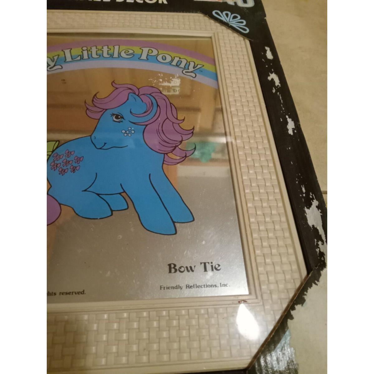 1984 Hasbro My Little Pony Bow Tie Mirror Mib