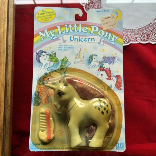 1985 My Little Pony Unicorn: Sparkler Nic BY Hasbro