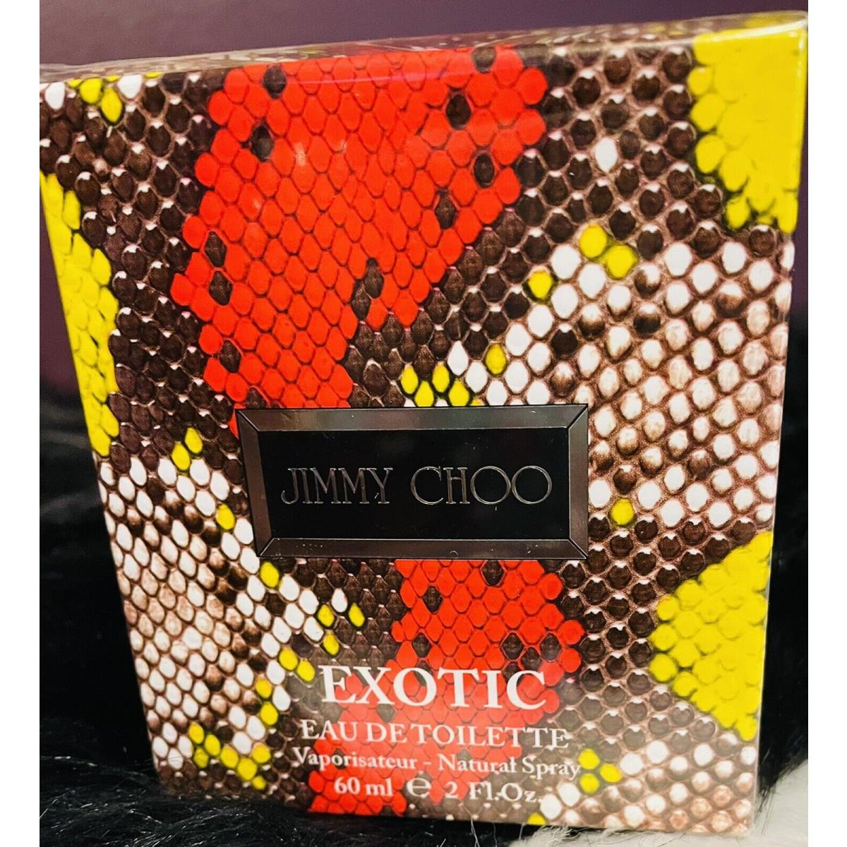 Exotic Jimmy Choo Perfume 2 Oz. Eau de Toilette. Box