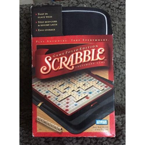 Hasbro Scrabble Game Folio Edition