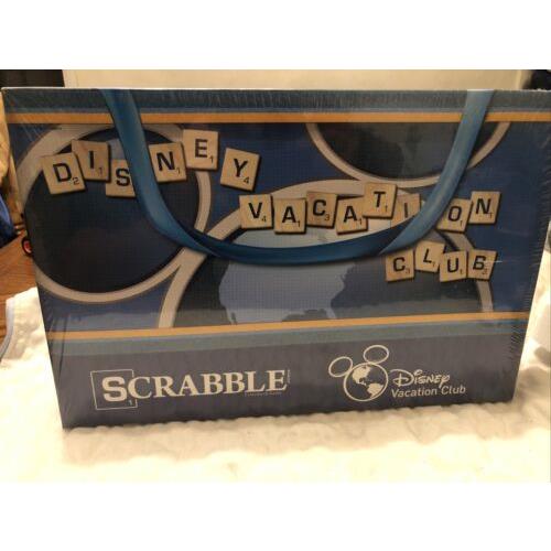 Hasbro Disney Vacation Club Scrabble Dvc Rare Game