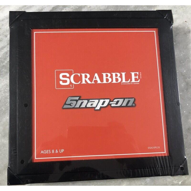 Snap-on Tools Edition Scrabble Board Game Hasbro Licensed SSX21P125