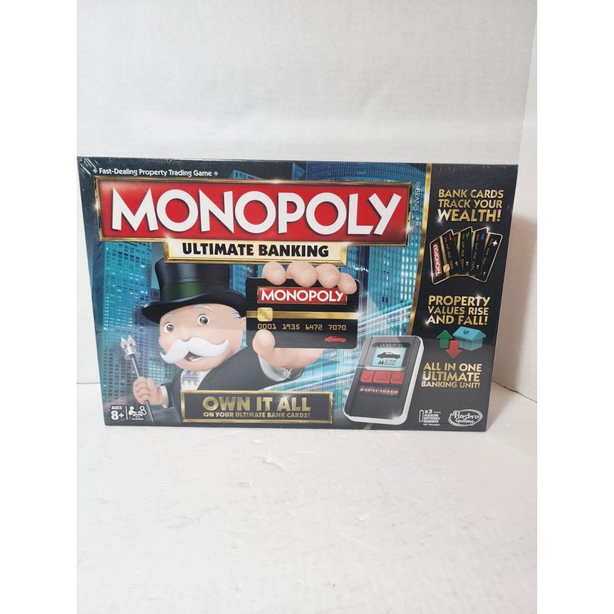 Monopoly Ultimate Banking Credit Card Electronic Board Game