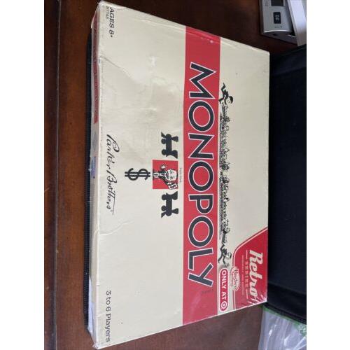 Monopoly Board Game Retro Series Parker Bros Hasbro 1935 Inspired Flaws