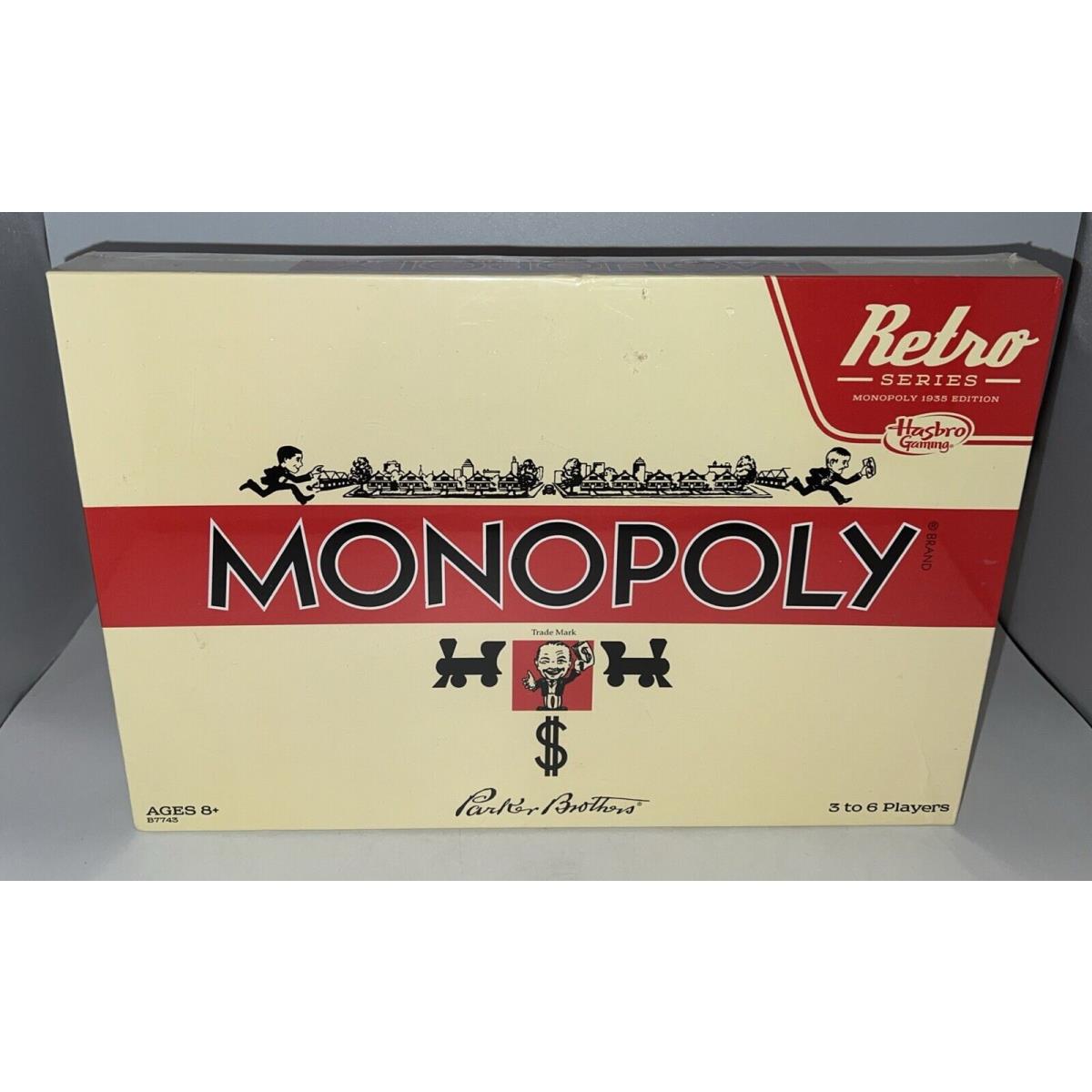 Hasbro Monopoly Retro Series 1935 Edition