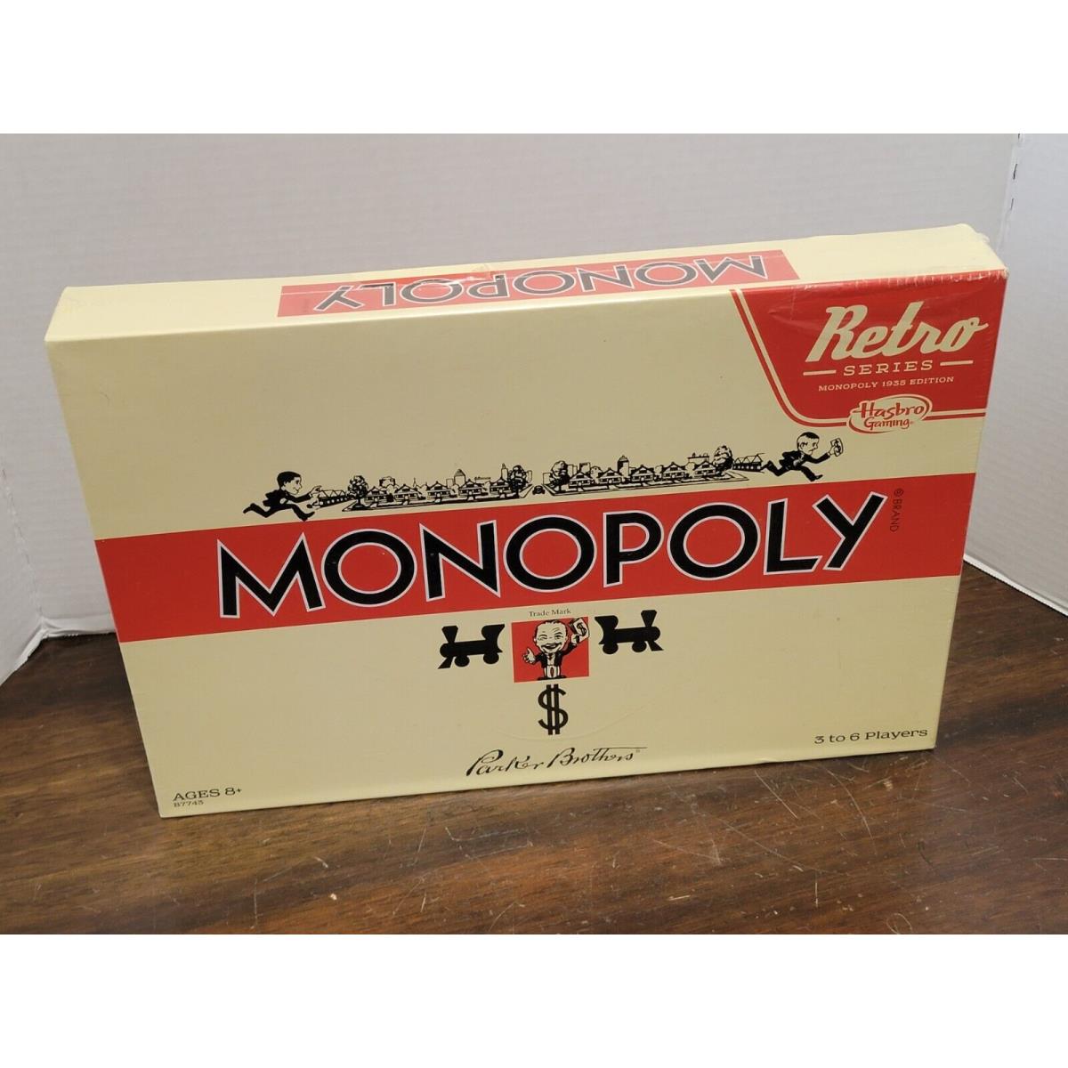 Monopoly Retro Series 1935 Edition Game Hasbro