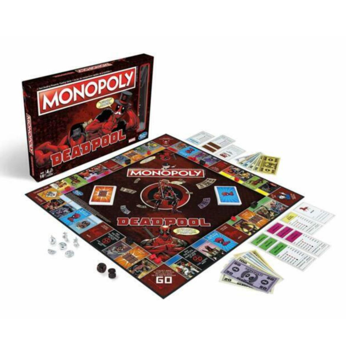 Monopoly - Deadpool Edition - Marvel - Hasbro
