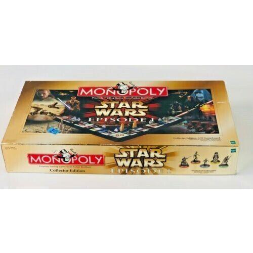 1999 Star Wars Episode I Monopoly Board Game Collectors Edition