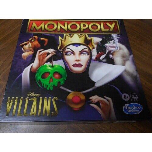 Monopoly: Disney Villains Edition Board Game - Play as a Classic Disney Villa
