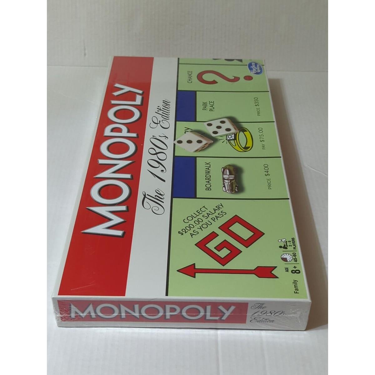 Monopoly The 1980`S Edition in Plastic