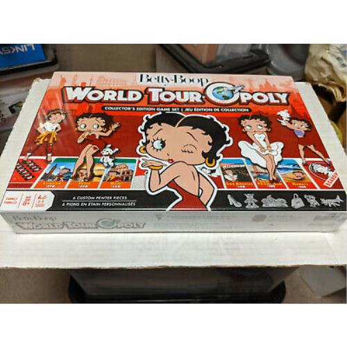 Monopoly: Betty Boop World Tour-o-poly Collector`s Edition Board Game
