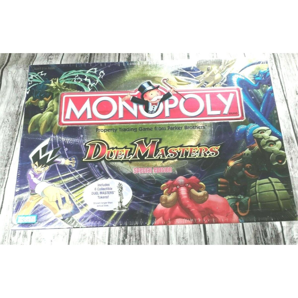 Monopoly Duel Masters Special Edition 2004 Hasbro Wizards of The Coast