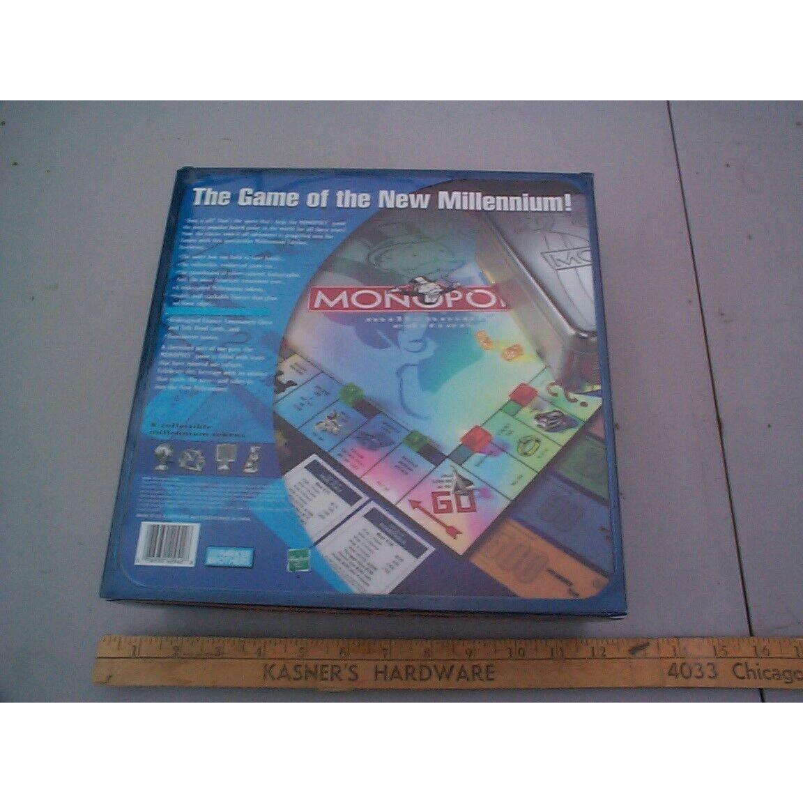 Monopoly Millennium Edition Still in Collectors Tin 1998 Never Opened
