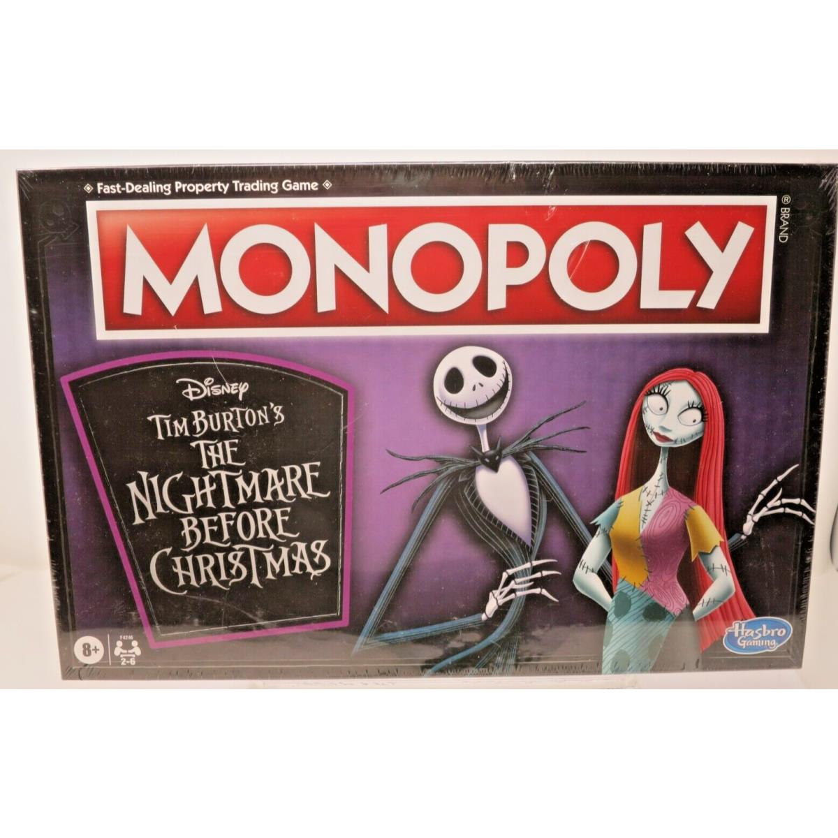 Monopoly Disney Tim Burton`s The Nightmare Before Christmas Edition Game