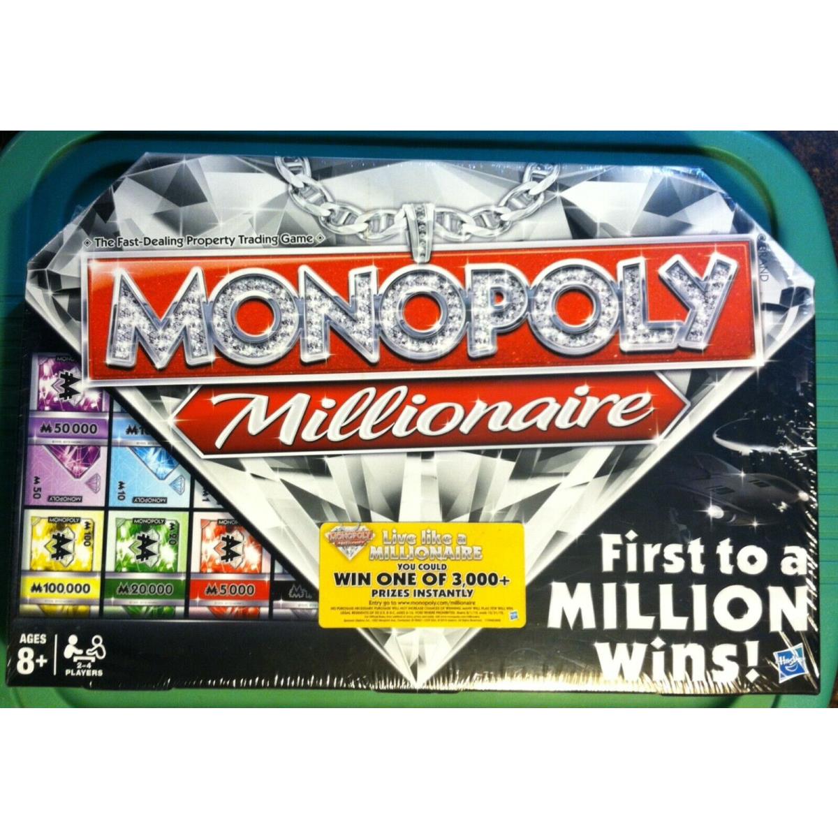 Family Game Night Monopoly Millionaire Deal and Bid