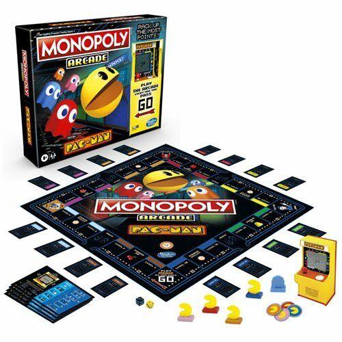 Hasbro Pac-man Monopoly Arcade Edition Board Game