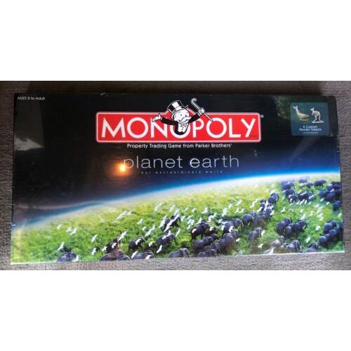 Monopoly Planet Earth Edition Our Extraordinary World 2008 Hasbro