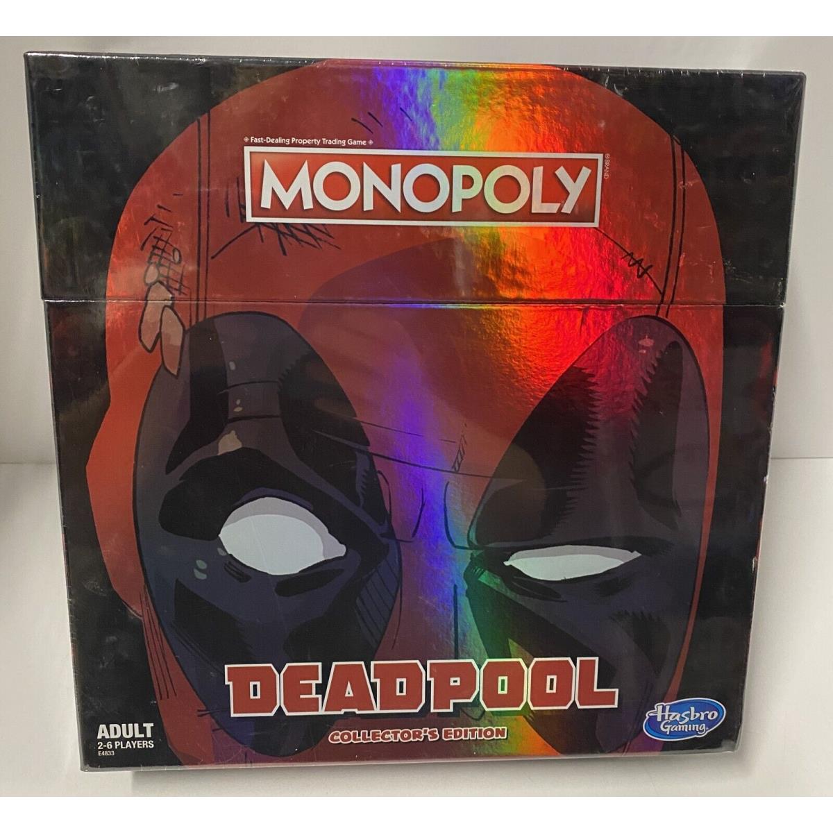 Hasbro Gaming Monopoly Deadpool Collector`s Edition