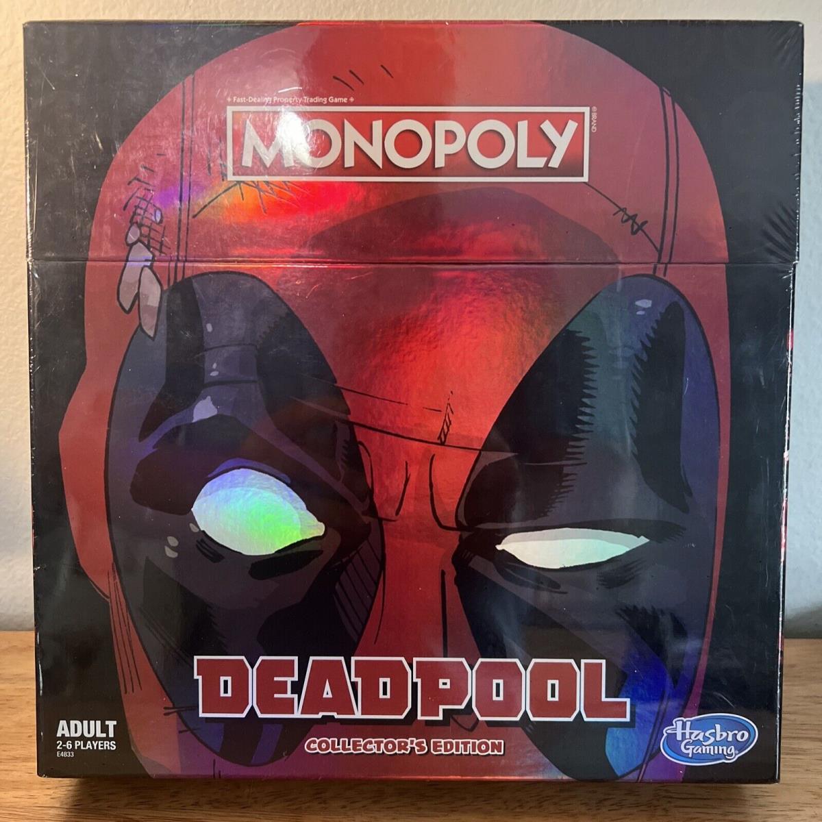 Monopoly Deadpool Collector`s Edition - Hasbro Gaming