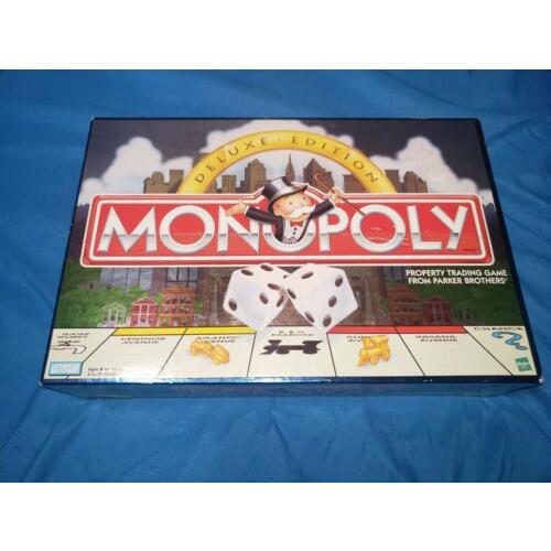 Monopoly Deluxe Edition 1998 Hasbro Parker Brothers Board Game