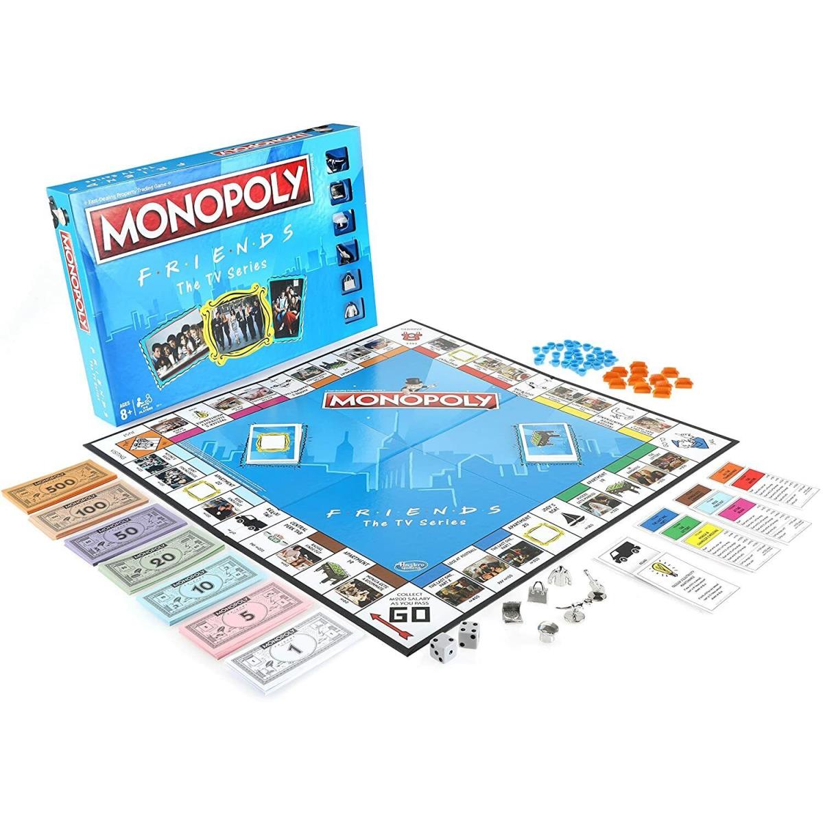 Monopoly Friends The TV Series Edition Board Game Ages 8 Up Game For Fans