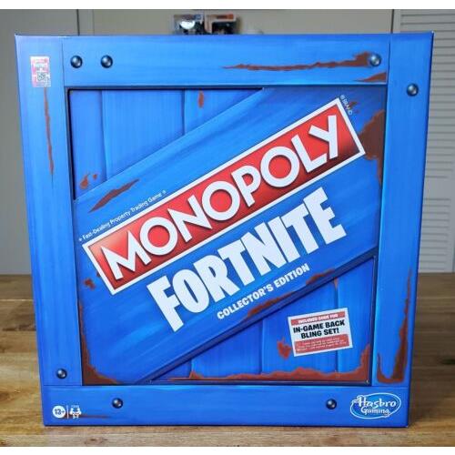 Hasbro Games Monopoly: Fortnite Collector`s Edition Board Game