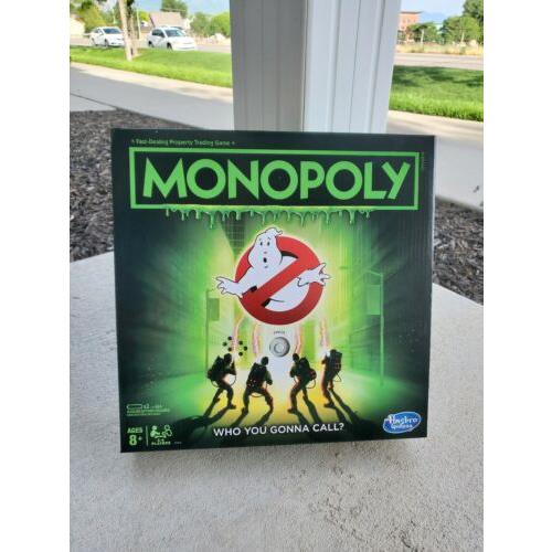 Hasbro Monopoly Ghostbusters Edition Exclusive Plays Theme Song Music Board Game