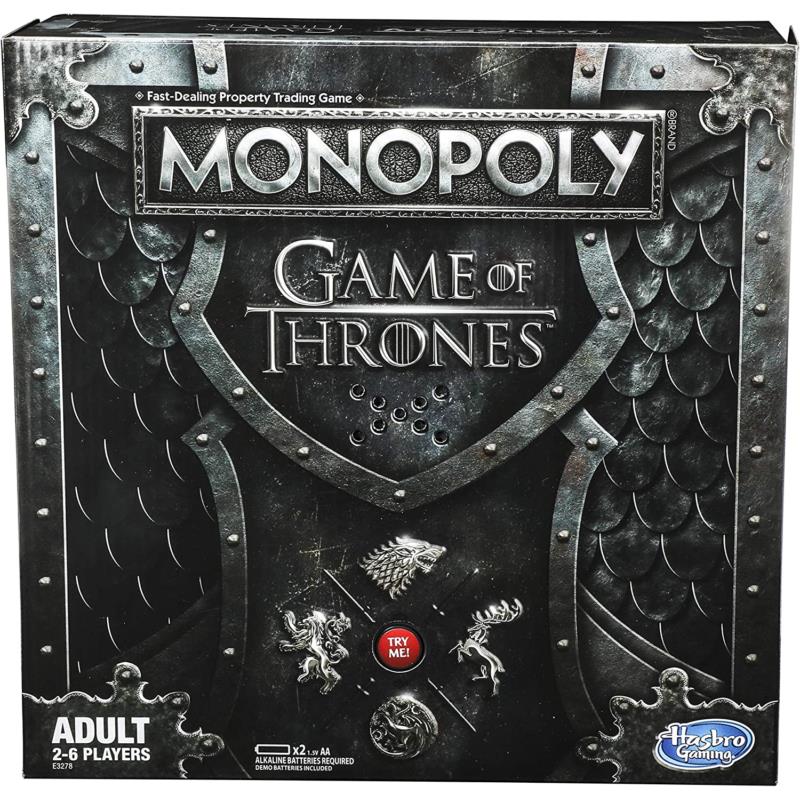 Monopoly Game of Thrones Board Game For Adults Exclusive