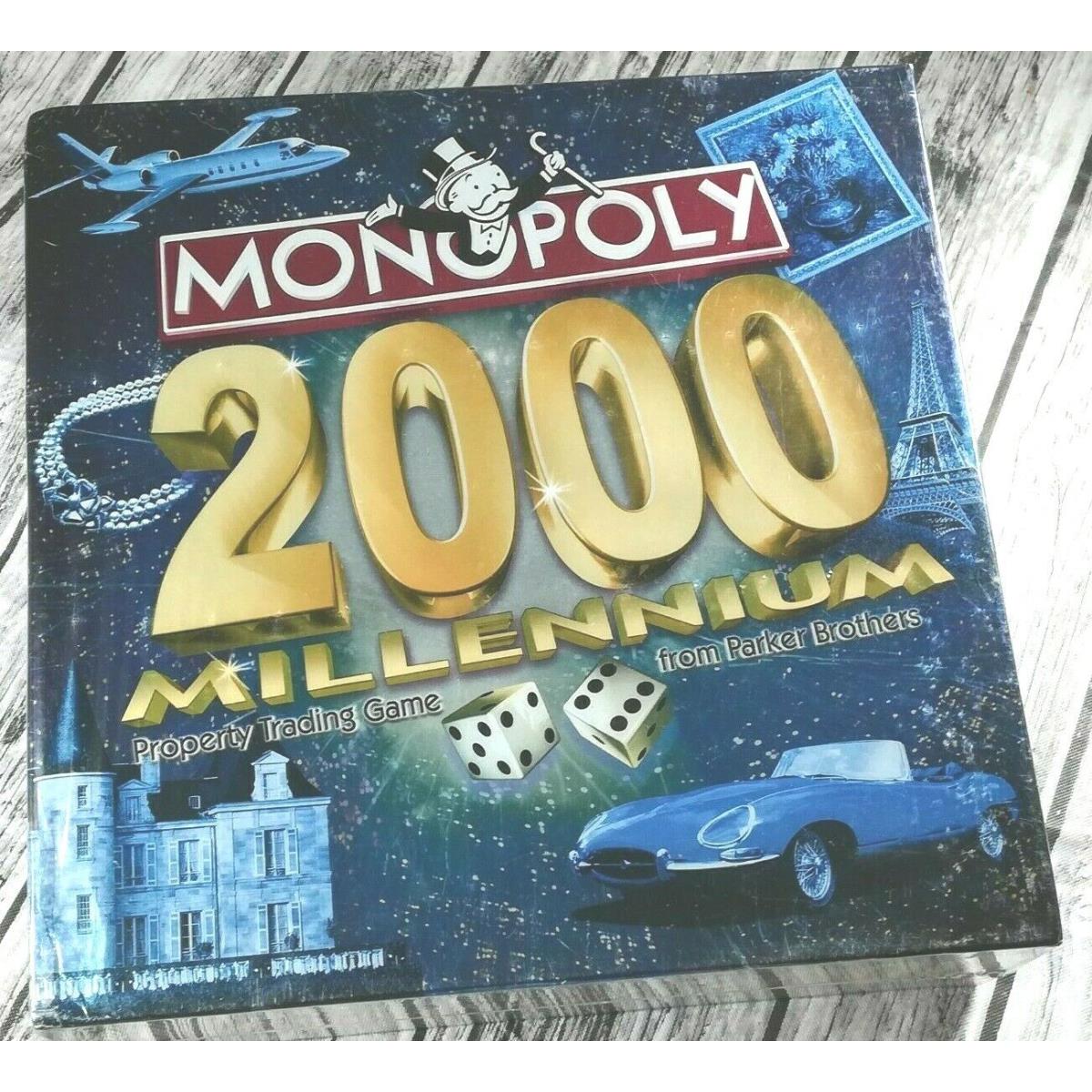 Monopoly 2000 Millenium Property Trading Game From Parker Brothers Hasbro 41295